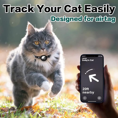 airtag collar for cats
