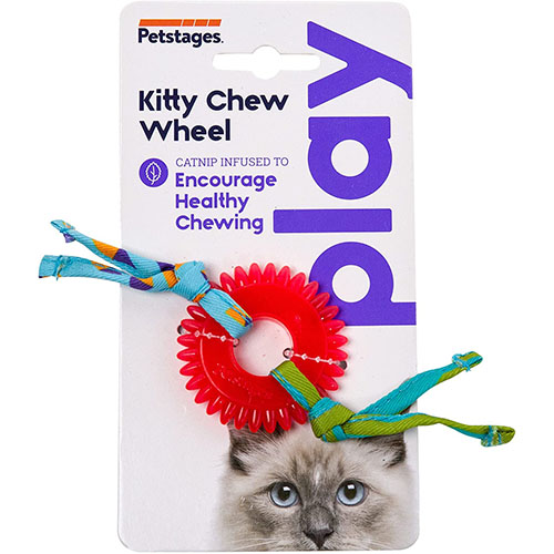 Catstages Dental Kitty Chew Wheel Cat Chew Toy