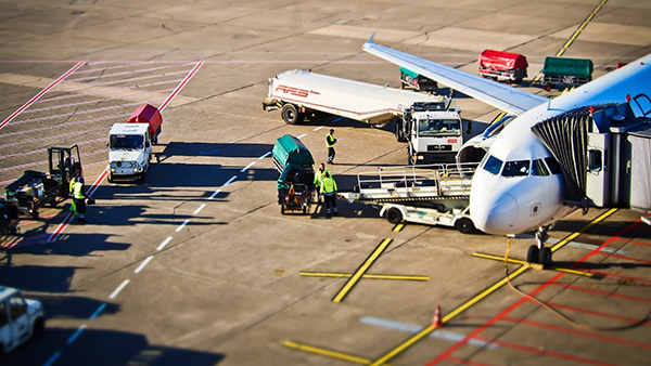 Plane Baggage Loading