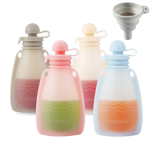 reusable squeeze food tubes