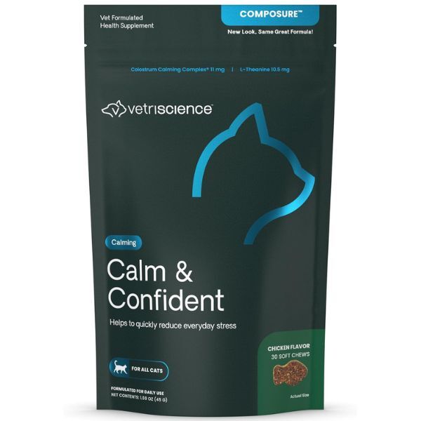 VetriScience Laboratories Composure Calming Formula for Cats