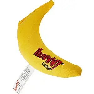 banana catnip cat toy